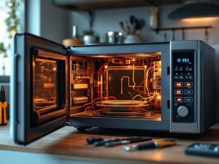 Soluciones a Fallos Eléctricos en Microondas Domésticos