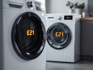 Códigos de error en lavadoras modernas: guía esencial