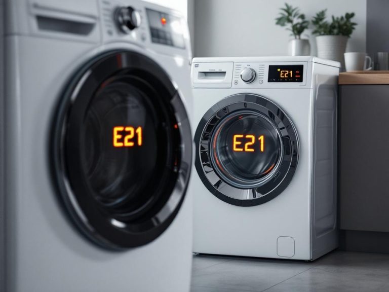 Códigos de error en lavadoras modernas: guía esencial