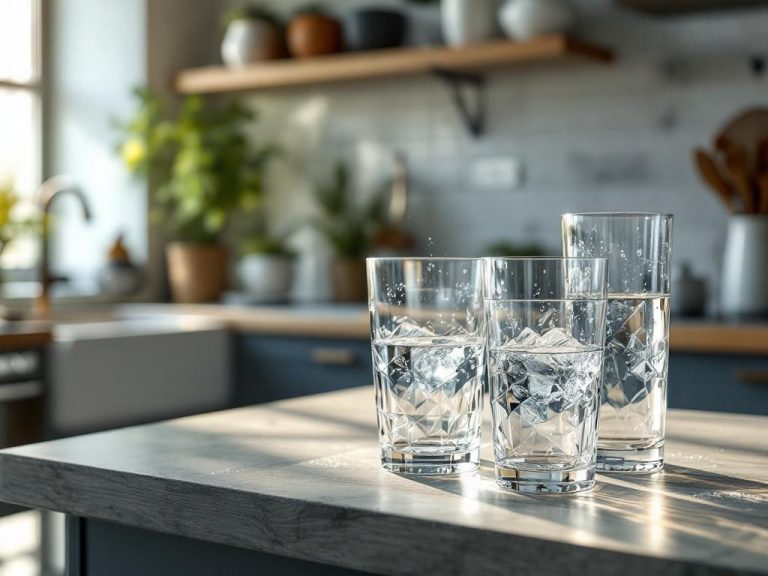 Evita marcas en vasos lavados en el lavavajillas